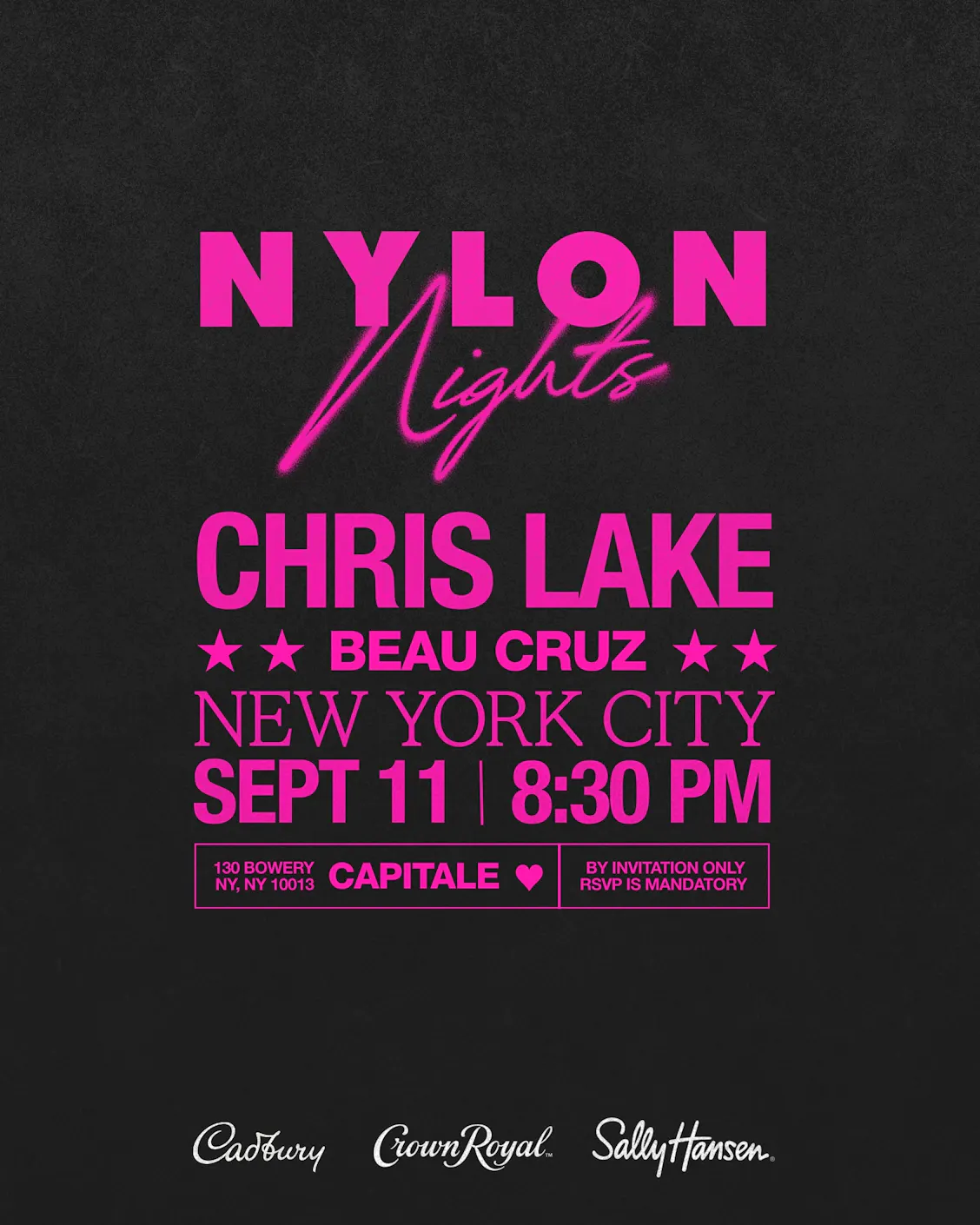 NYLON Nights NYFW 